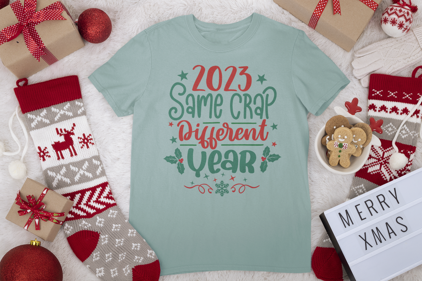 2023 Same Crap Tee - Christmas Collection