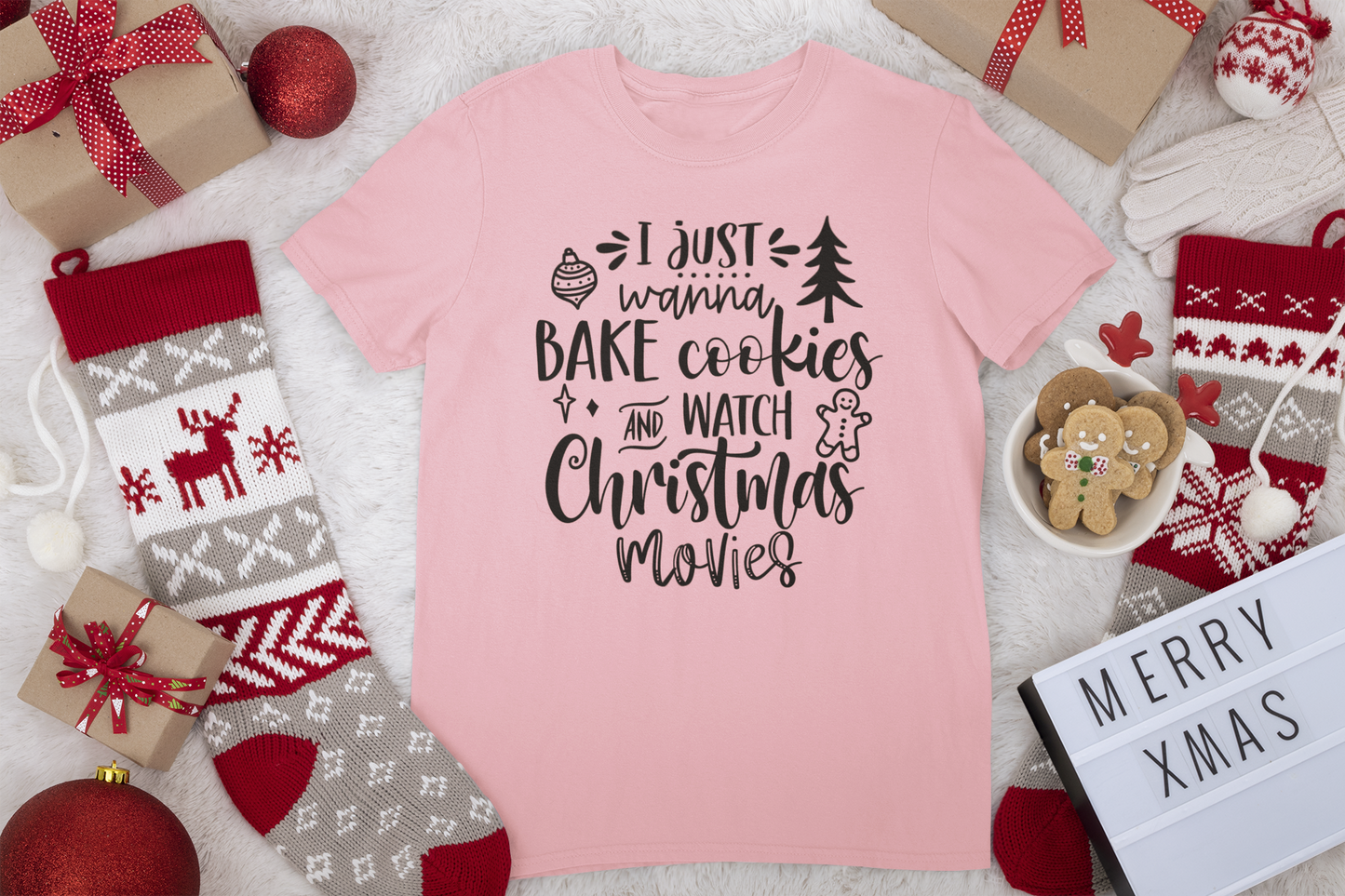 Bake Cookies Tee - Christmas Collection