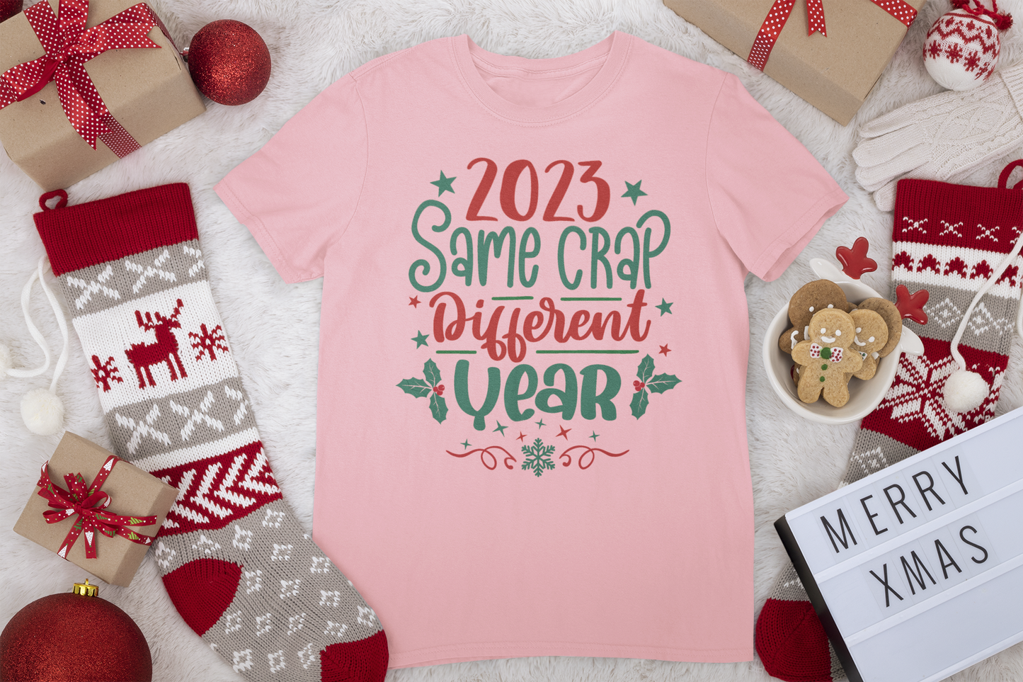 2023 Same Crap Tee - Christmas Collection