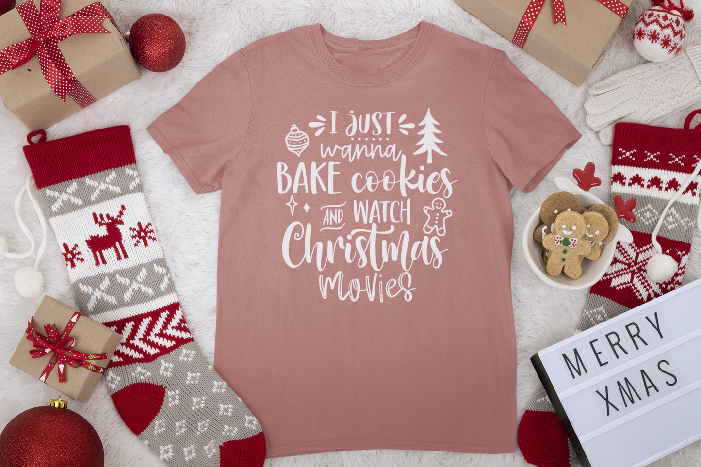 Bake Cookies Tee - Christmas Collection