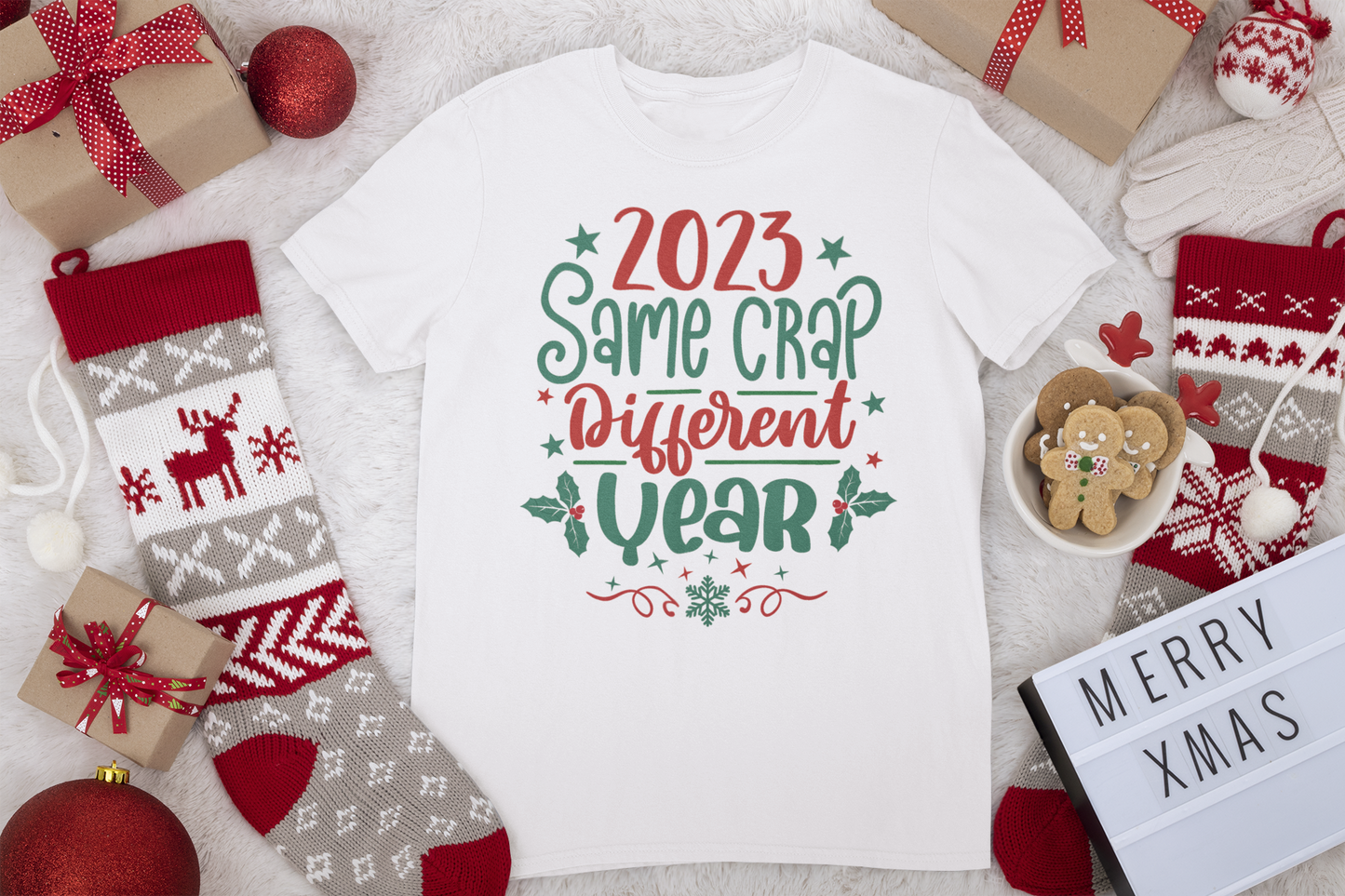 2023 Same Crap Tee - Christmas Collection