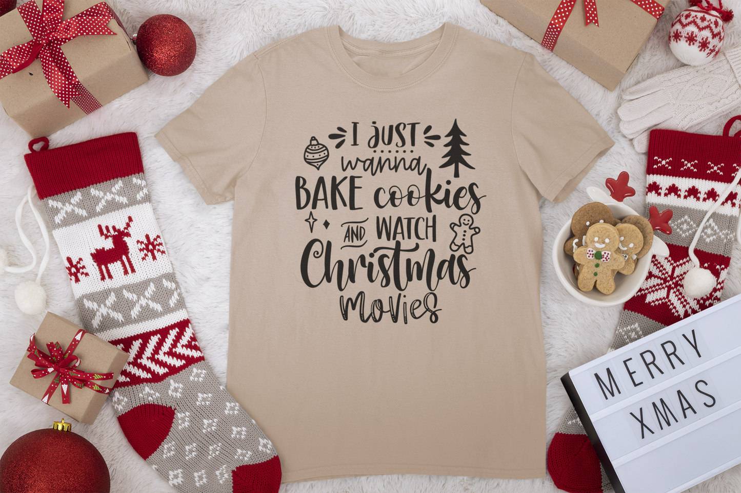 Bake Cookies Tee - Christmas Collection